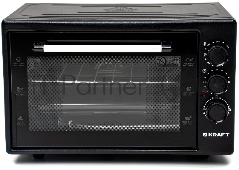 Мини печь KRAFT KF-MO 3200 BL