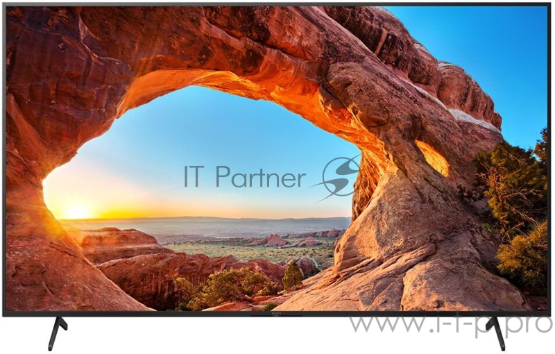 Телевизор LED Sony 65 KD65X85TJ BRAVIA черный/Ultra HD/100Hz/DVB-T/DVB-T2/DVB-C/DV TV