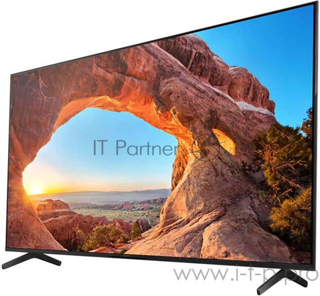 Телевизор LED Sony 65 KD65X85TJ BRAVIA черный/Ultra HD/100Hz/DVB-T/DVB-T2/DVB-C/DV TV