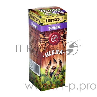 Щепа BOYSCOUT для копчения Ольха