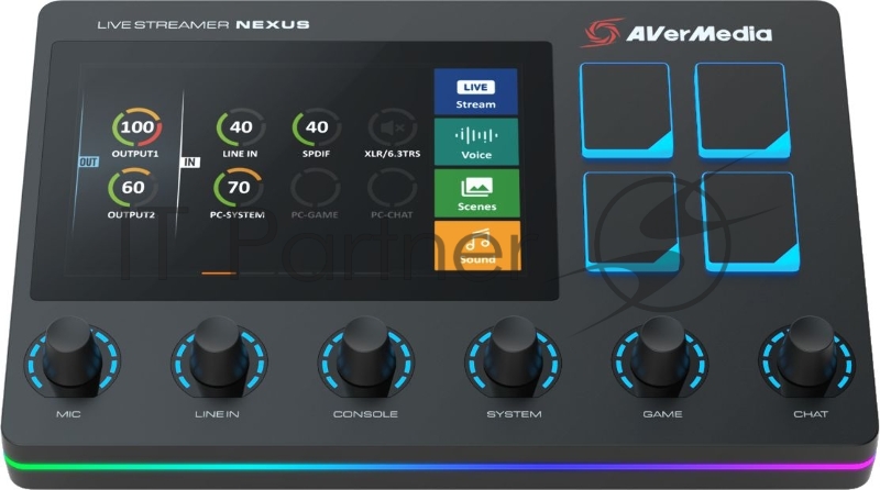 Усилитель для наушников Avermedia NEXUS стацион. (61AX310000AB)