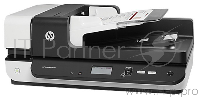 Сканер HP ScanJet Enterprise Flow 7500 A4, с автоподатч., 600x600dpi, бело-черный (USB2.0)