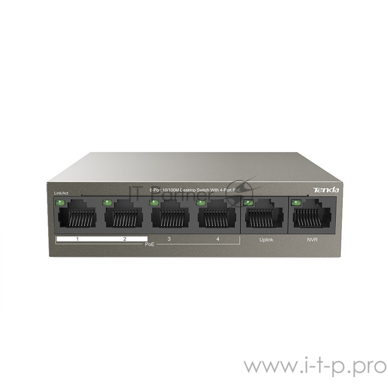 Tenda TEF1106P-4-63W