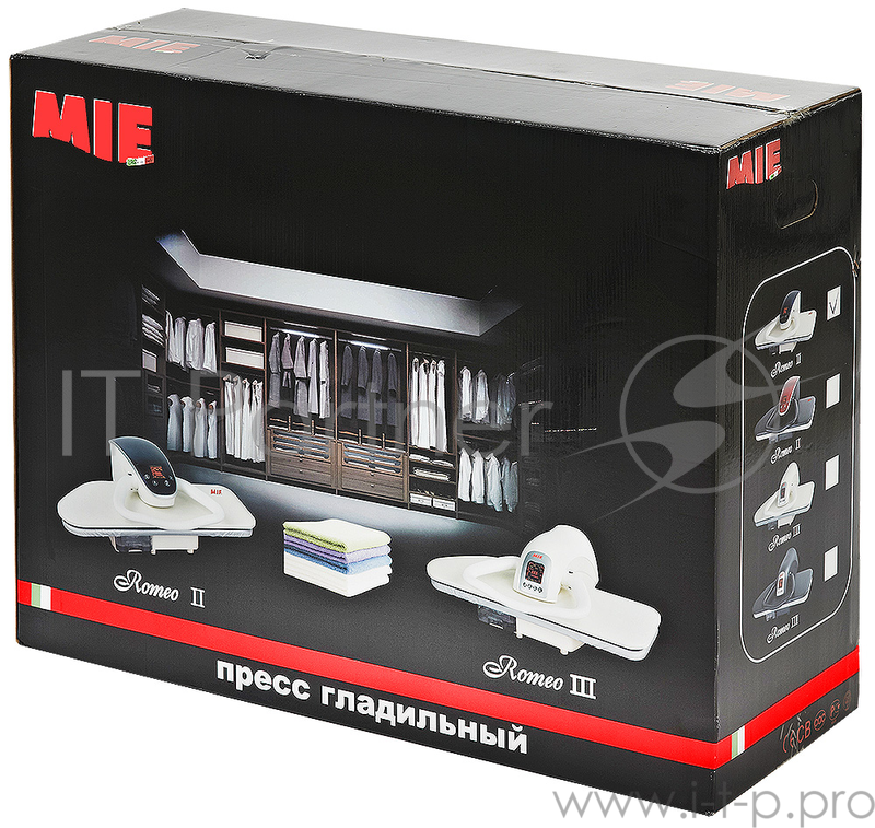 Гладильный пресс MIE Romeo 2 Silver, 2200Вт