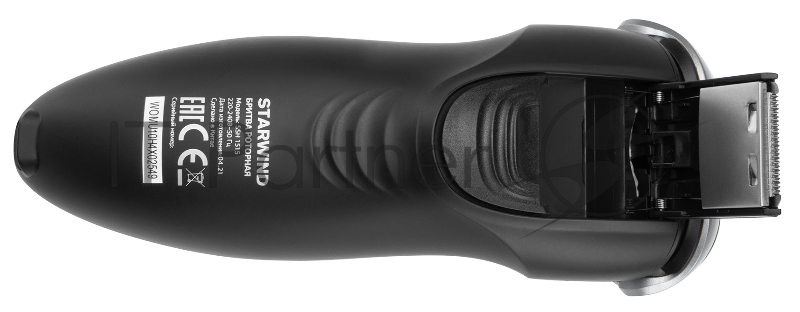 Бритва роторная Starwind SSH 1515 реж.эл.:3 питан.:аккум. серебристый/черный