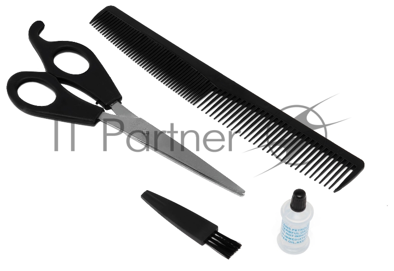 Машинка для стрижки Starwind SHC 777 серебристый/черный 8Вт (насадок в компл:4шт)