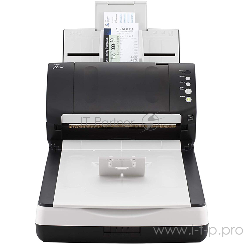 Сканер Fujitsu fi-7240, A4, 600x600dpi, с автоподатч., бело-черный (USB2.0)