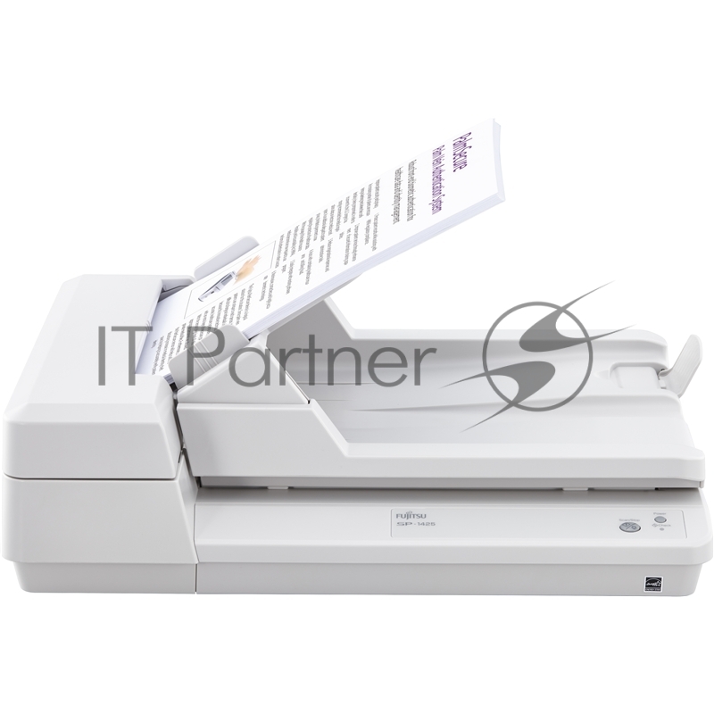 Сканер Fujitsu SP-1425, A4, 600x600dpi, с автоподатч., белый (USB2.0)