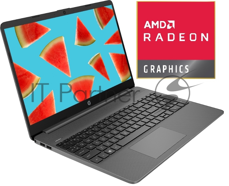 Ноутбук HP 15s-eq1143ur AMD Athlon-3150U/8GB/256GB SSD/noODD/15.6FHD/UMA/DOS/grey