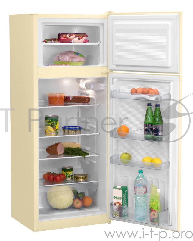 Холодильник NORD NRT 141 732 бежевый Общий объем 261 л, Общий объем холодильной камеры 210 л,общий объем морозильной камеры 51 л, Класс энергопотребления А+