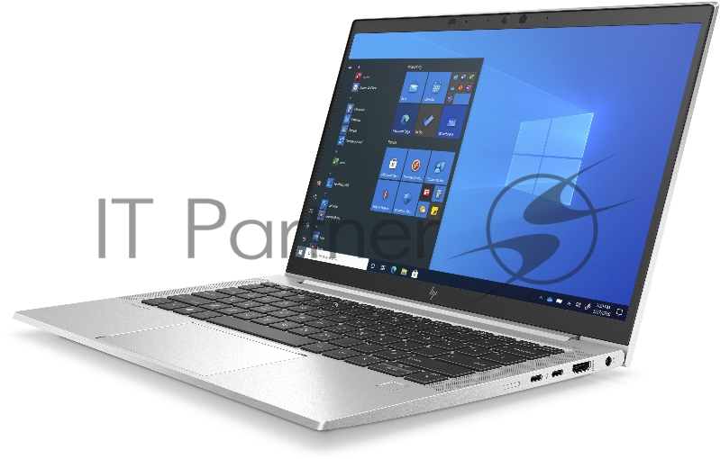 Ноутбук HP EliteBook 830 G8 Core i7-1165G7 2.8GHz,13.3 FHD (1920x1080) IPS 400cd IR AG,16Gb DDR4-3200MHz(1),512Gb SSD NVMe,Al Case,53Wh,FPS,Kbd Backlit+SR,1.24kg,Silver,3yw,W