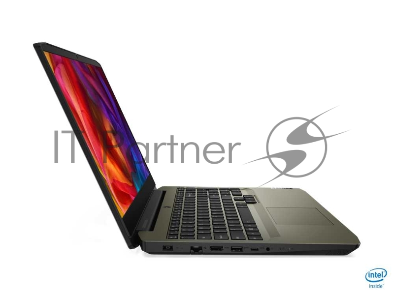 Ноутбук Lenovo IdeaPad Creator 5 15IMH05 15.6 FHD(1920x1080) IPS/Intel Core i7-10750H 2.60GHz Hexa/16GB/512GB SSD/GF GTX1650Ti 4GB/HM470/WiFi/BT5.0/1.0MP/9,6 h/2.20kg/W10/1Y/DARK GREEN