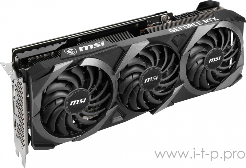 Видеокарта PCIE16 RTX308TI 12GB RTX3080TI VENTUS 3X 12G OC MSI