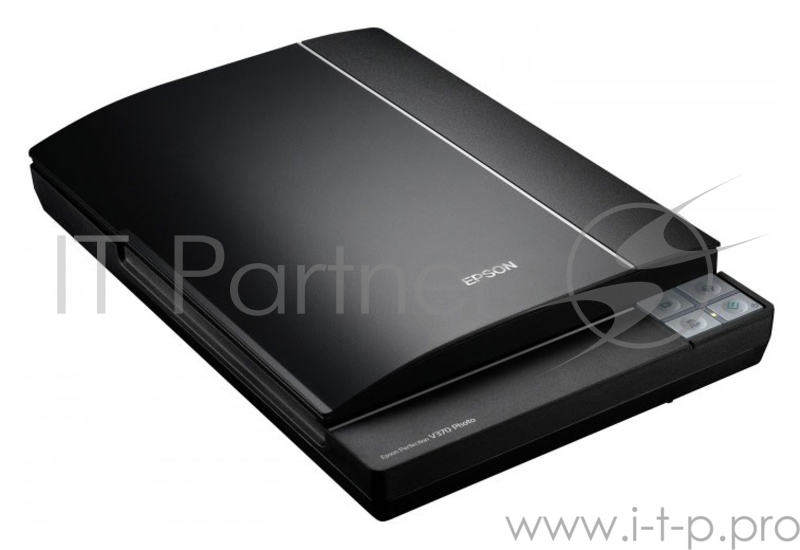 Сканер Epson Perfection V370 Photo A4, 4800x9600dpi, со слайд-адаптером, черный (USB2.0)