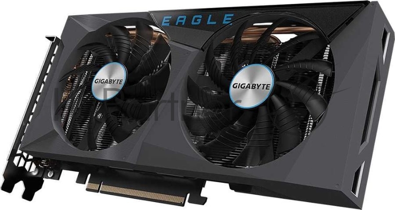 Видеокарта Gigabyte RTX 3060 Ti GV-N306TEAGLE OC-8GD 2.0 LHR