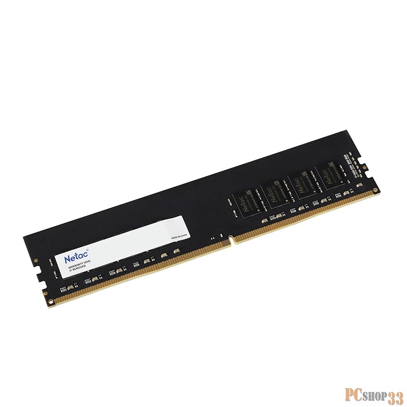 Модуль памяти DDR4 Netac Basic 16GB 3200MHz CL16 1.35V / NTBSD4P32SP-16