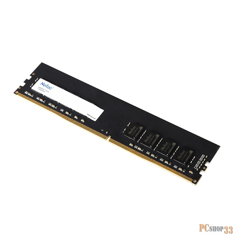 Модуль памяти DDR4 Netac Basic 16GB 3200MHz CL16 1.35V / NTBSD4P32SP-16