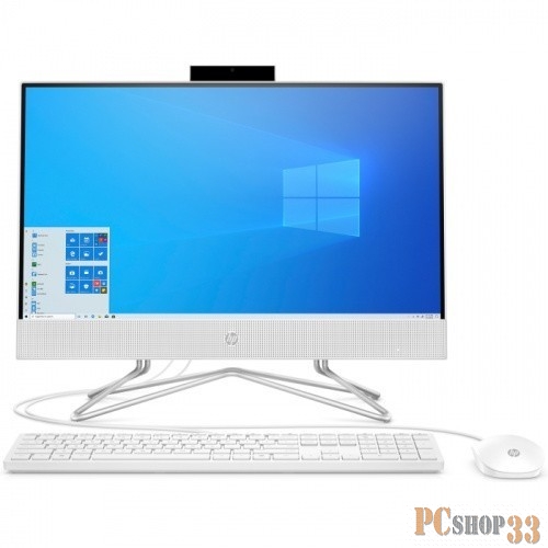 Моноблок HP 24-df1028ur AiO 23.8(1920x1080)/Touch/Intel Core i5 1135G7(2.4Ghz)/8192Mb/256SSDGb Internal Graphics /Cam/WiFi/war 1y/Snow White/W10 + USB KBD, USB MOUSE