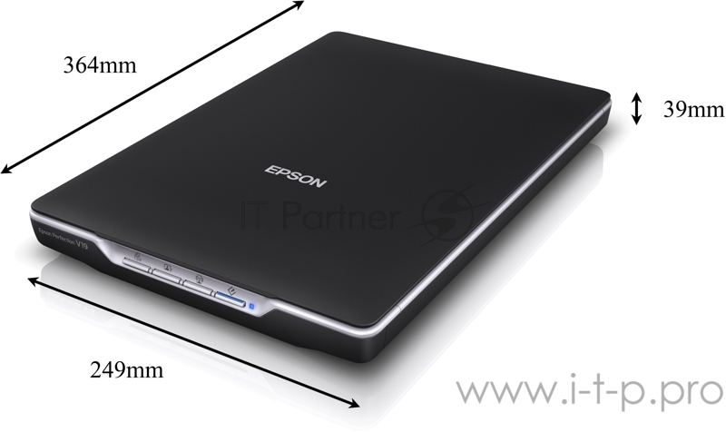 Сканер Epson Perfection V19 A4, 4800x4800dpi, черный (USB2.0)