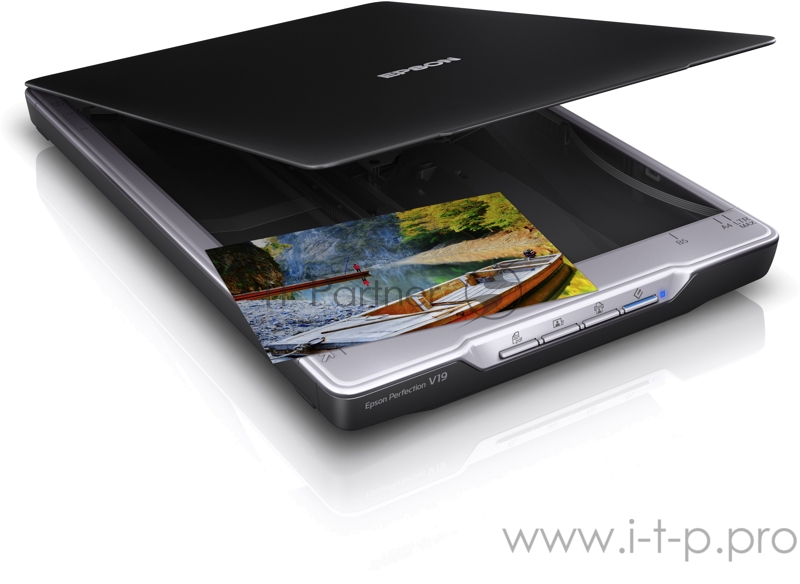 Сканер Epson Perfection V19 A4, 4800x4800dpi, черный (USB2.0)