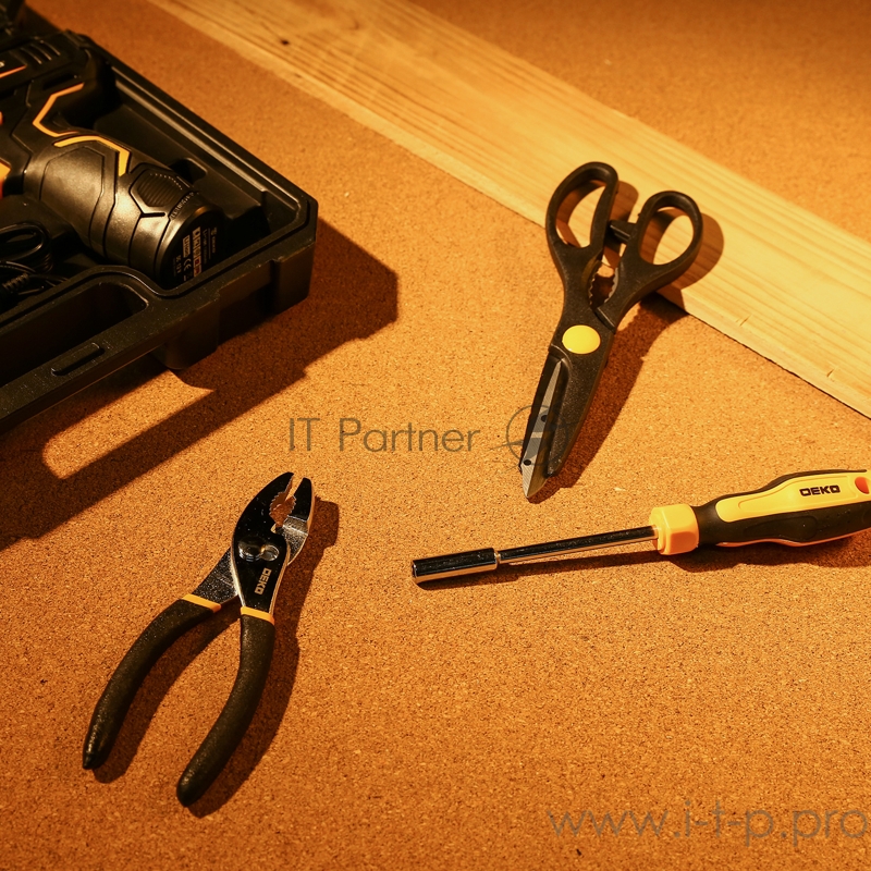 Дрель-шуруповерт Deko GCD12DU3 12Вт аккум. патрон:быстрозажимной