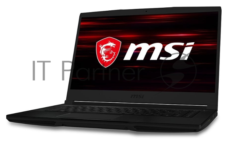 Ноутбук MSI GF63 Thin 10UD-419XRU Core i5 10500H/8Gb/SSD512Gb/NVIDIA GeForce RTX 3050 Ti 4Gb/15.6/IPS/FHD (1920x1080)/Free DOS/black/WiFi/BT/Cam
