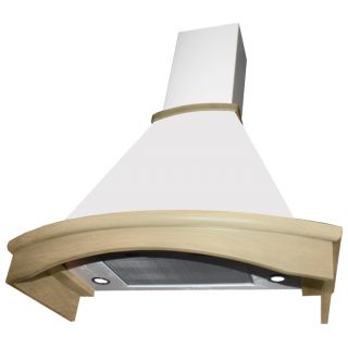 Вытяжка каминная ELIKOR Ротонда 90П-650-П3Д бежевый/дуб неокр.