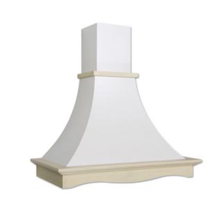 Вытяжка каминная ELIKOR Рококо 90П-700-П3Д белый муар/дуб неокр.