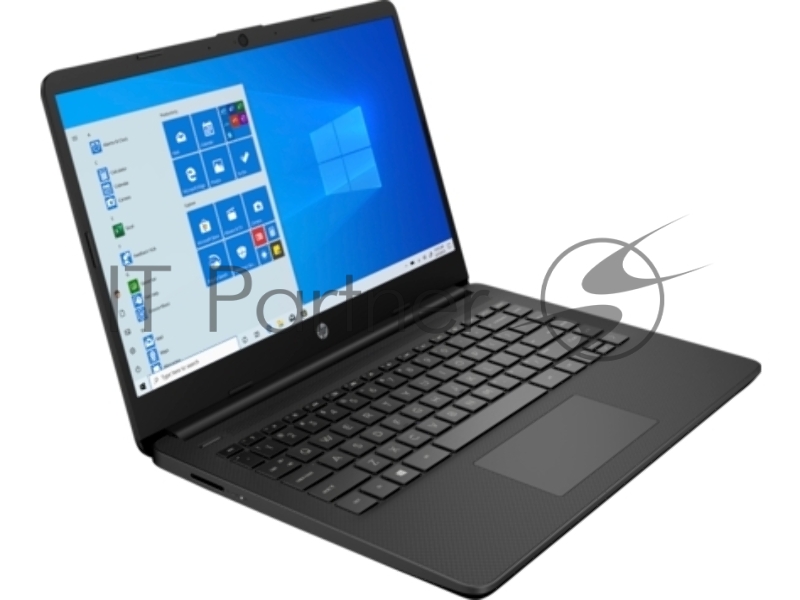 Ноутбук HP 14s-dq3001ur Celeron N4500/4Gb/SSD256Gb/Intel UHD Graphics/14/HD (1366x768)/Windows 10/black/WiFi/BT/Cam
