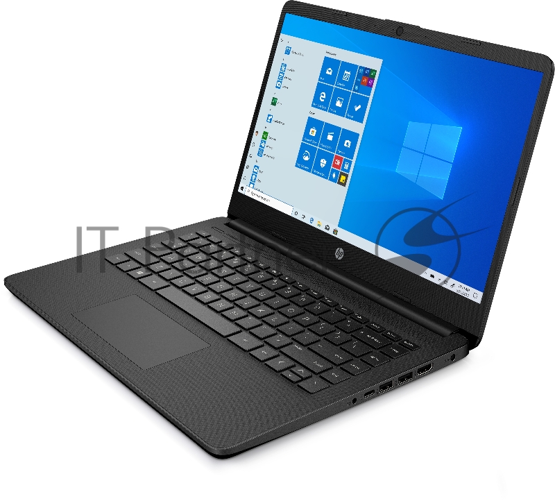 Ноутбук HP 14s-dq3001ur Celeron N4500/4Gb/SSD256Gb/Intel UHD Graphics/14/HD (1366x768)/Windows 10/black/WiFi/BT/Cam
