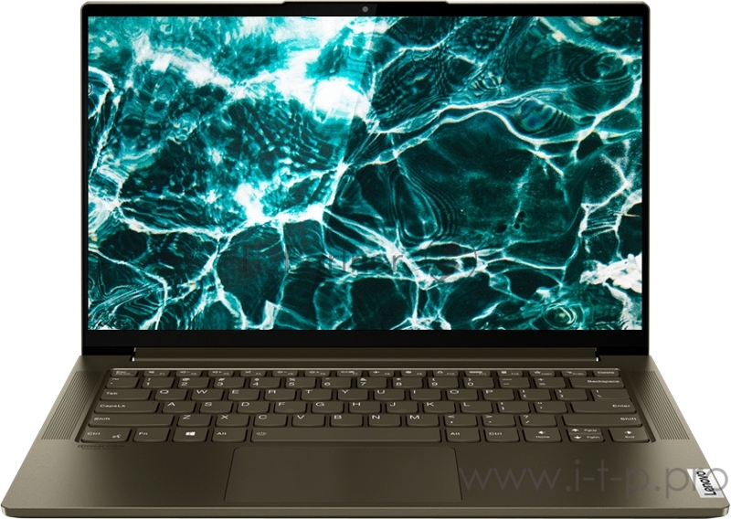 Ноутбук-трансформер Lenovo Yoga 7 14ITL5 Core i5 1135G7/16Gb/SSD512Gb/Intel Iris Xe graphics/14/IPS/Touch/FHD (1920x1080)/Windows 10/d.green/WiFi/BT/Cam