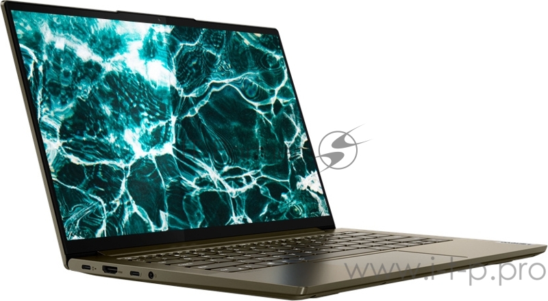 Ноутбук-трансформер Lenovo Yoga 7 14ITL5 Core i5 1135G7/16Gb/SSD512Gb/Intel Iris Xe graphics/14/IPS/Touch/FHD (1920x1080)/Windows 10/d.green/WiFi/BT/Cam