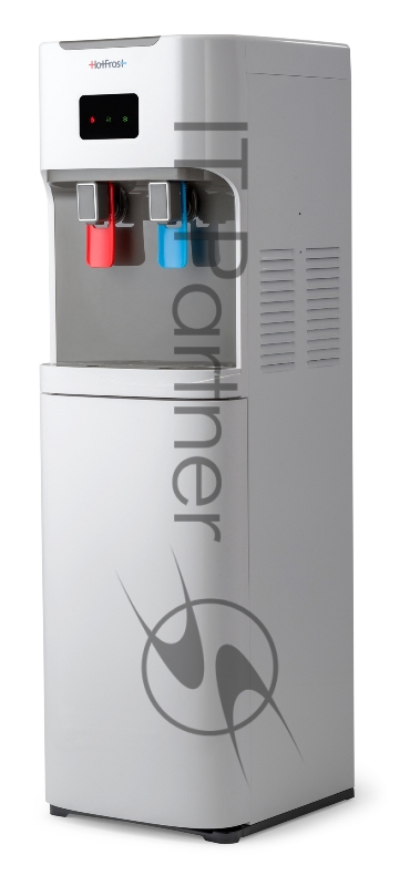 Пурифайер Hotfrost V115 PUF (без фильтров) напольный компрессорный белый/серый
