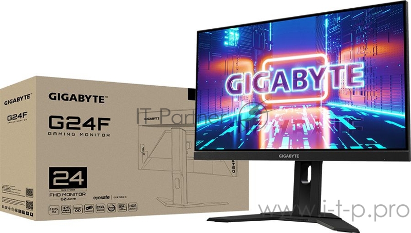 Монитор Gigabyte 23.8 G24F IPS 1920x1080 165Hz FreeSync 300cd/m2 16:9
