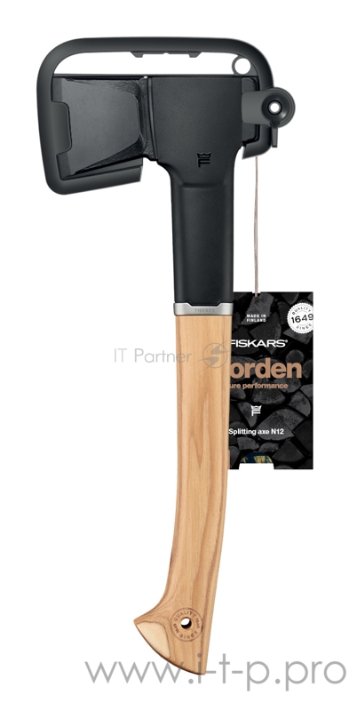 Топор Fiskars Norden N12 черный/дерево (1051144)