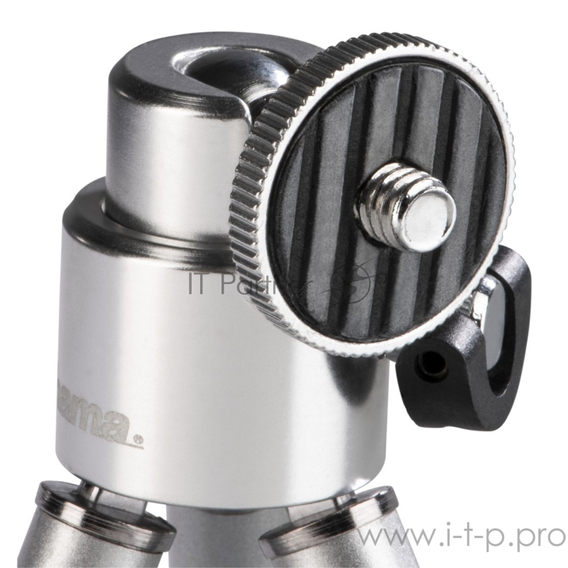 Штатив Hama Mini Ball L настольный серебристый металл (114гр.)