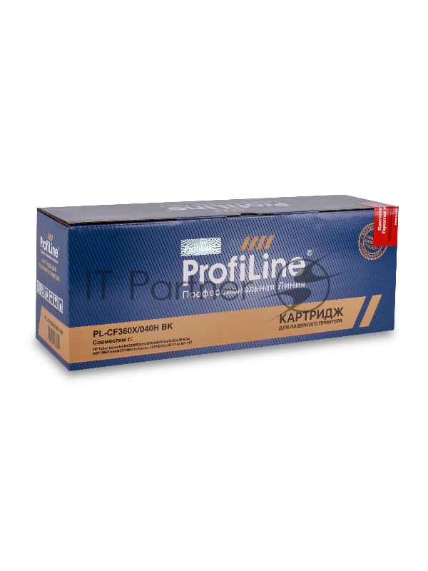 Картридж PL-CF360X/040H (№508X) для принтеров HP Color LaserJet M552/M552dn/M553/M553dn/M553n/ i-SENSYS LBP-710/LBP-712 Black 12500 копий ProfiLine