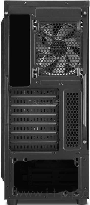 Корпус игровой Sharkoon TK4 RGB чёрный (ATX, закаленное стекло, fan 3x120 мм + 1x120 мм, 2xUSB 3.0, audio)