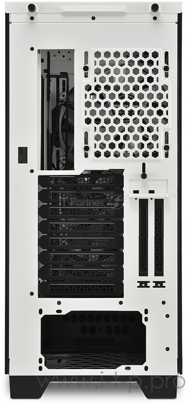 Корпус игровой Sharkoon Elite Shark CA300H RGB белый (E-ATX, Закаленное стекло, RGB fan 3x120 мм + 1x120 мм, 2 x USB 3.0,2 x USB 2.0, audio)