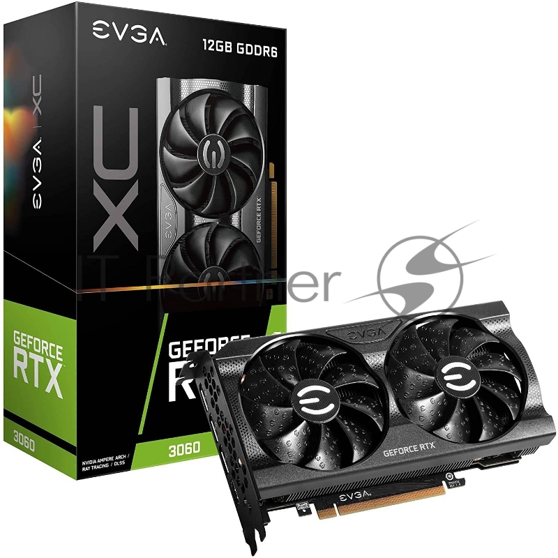 Видеокарта EVGA GeForce RTX 3060 XC GAMING (12G-P5-3657-KR)