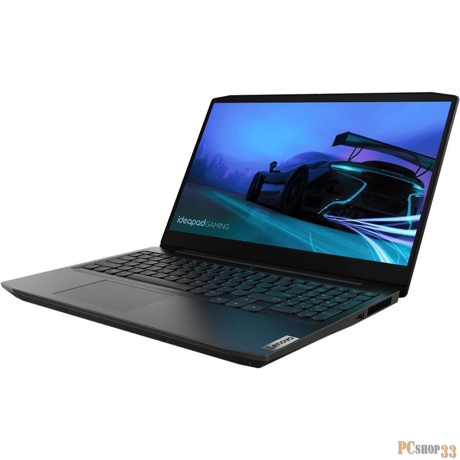 Ноутбук Lenovo IP Gaming 3 15ARH05 Ryzen 5 4600H/8Gb/SSD256Gb/NVIDIA GeForce GTX 1650 4Gb/15.6/IPS/FHD (1920x1080)/Free DOS/black/WiFi/BT/Cam