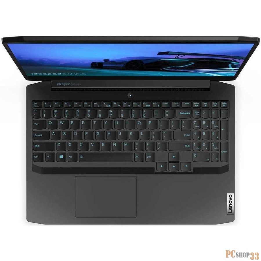 Ноутбук Lenovo IP Gaming 3 15ARH05 Ryzen 5 4600H/8Gb/SSD256Gb/NVIDIA GeForce GTX 1650 4Gb/15.6/IPS/FHD (1920x1080)/Free DOS/black/WiFi/BT/Cam