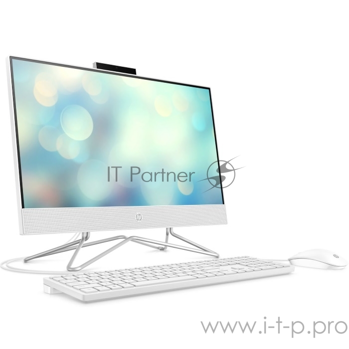 Моноблок HP 22-df1036ur AiO 21.5(1920x1080)/Intel Core i3 1125G4(2Ghz)/8192Mb/256SSDGb/n Internal Graphics /Cam/WiFi/war 1y/Snow White/FreeDOS + USB KBD, USB MOUSE
