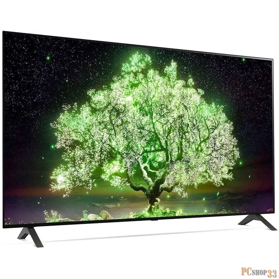 Телевизор OLED LG 48 OLED48A1RLA темно-серый/Ultra HD/60Hz/DVB-T/DVB-T2/DVB-C/DVB TV (RUS)