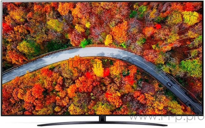 Телевизор LED LG 85 86UP81006LA черный/Ultra HD/50Hz/DVB-T/DVB-T2/DVB-C/DVB TV (RUS)