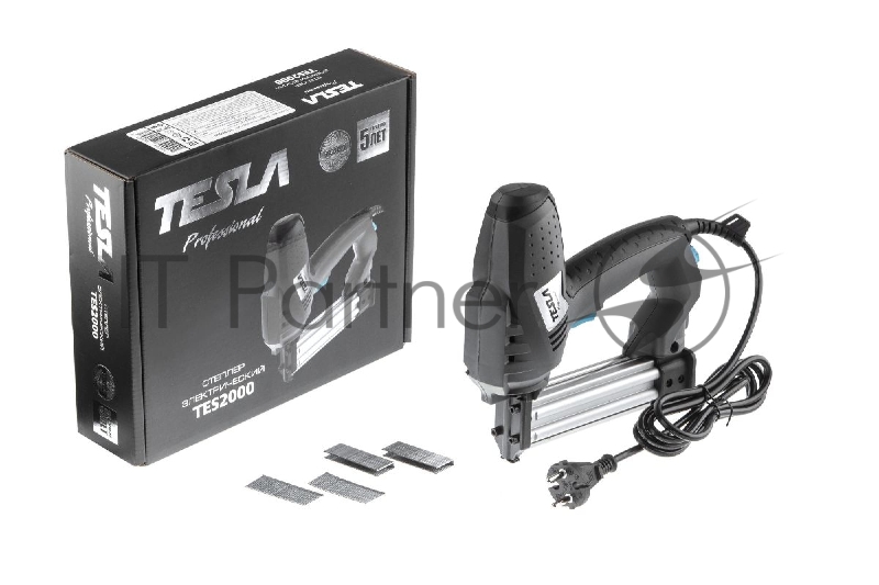 Степлер электрический TESLA TES2000 30уд/мин П 15-25мм T 15-32мм