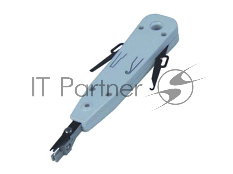 Инструмент ITK для заделки витой пары, тип Krone с крючками серый