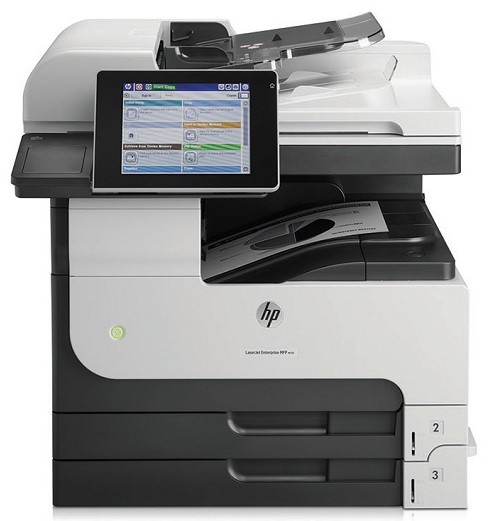 Цветное МФУ HP LaserJet Enterprise 700 color MFP M775dn A3, лазерный, принтер + сканер + копир, ЖК 8.0, бело-черный (USB2.0, LAN)