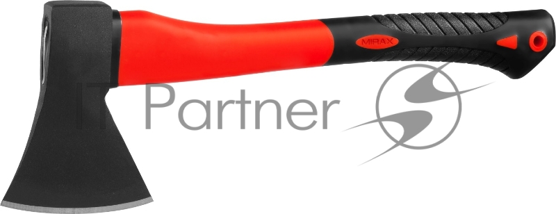 Топор MIRAX 20601-06_z02 600г кованый с фиберглассовой рукояткой 380мм (общий вес 800 г)