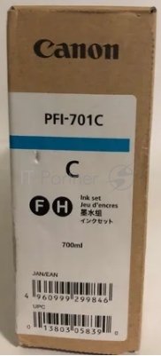 Картридж PFI-701C Cyan
